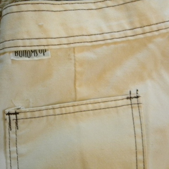 Vintage RETRO Bottoms UP front side zip  bell bottom jean - Picture 6 of 15
